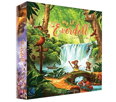 Bordspel My Lil Everdell: doos met een boswereld en dieren